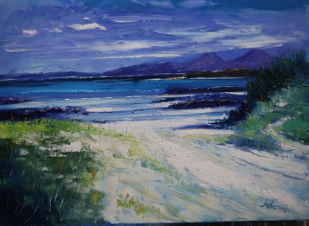 Footprints in the sand Isle of Colonsay 
22x30
SOLD